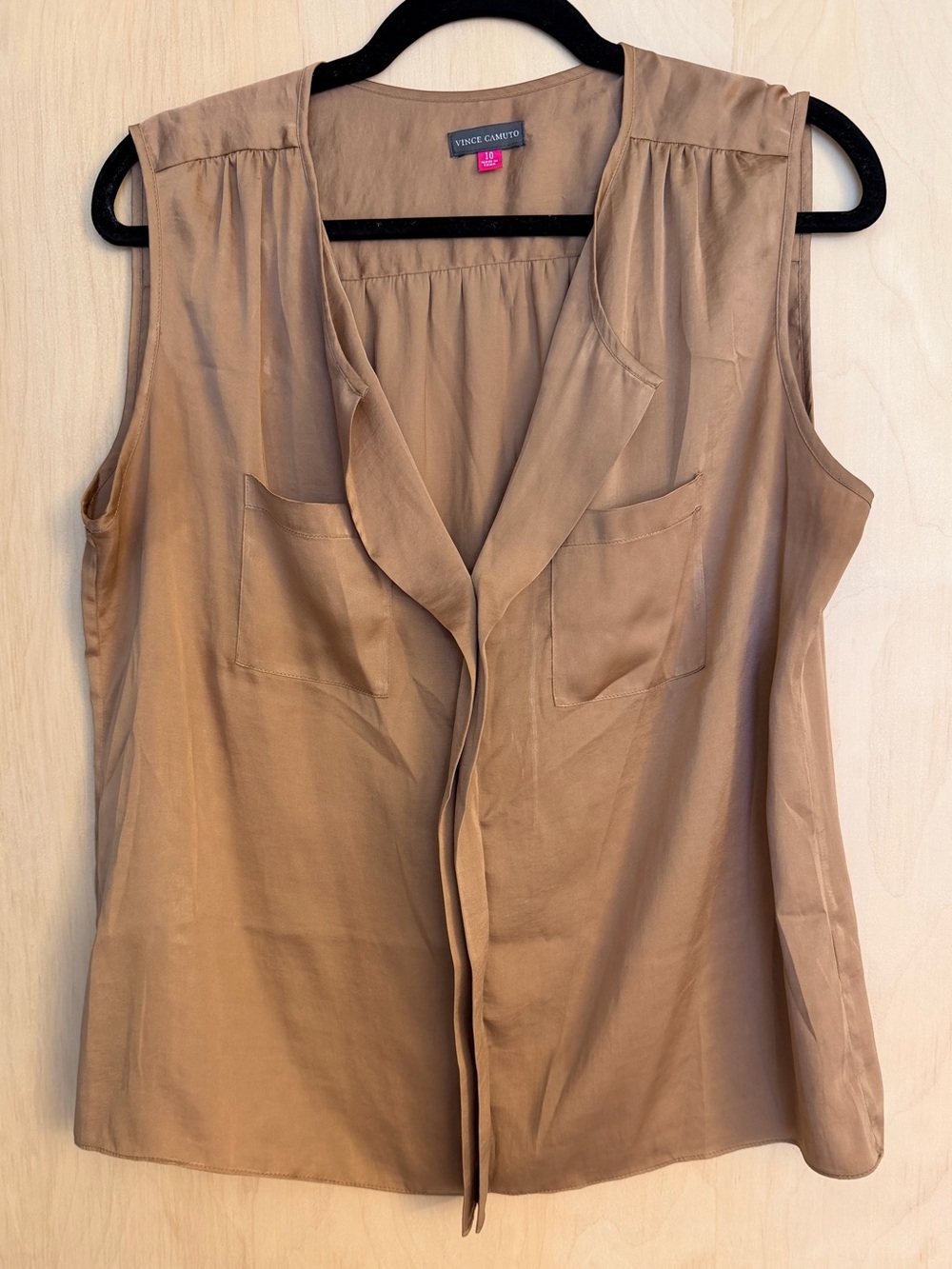 Vince Camuto Sleeveless Blouse, Size 10
